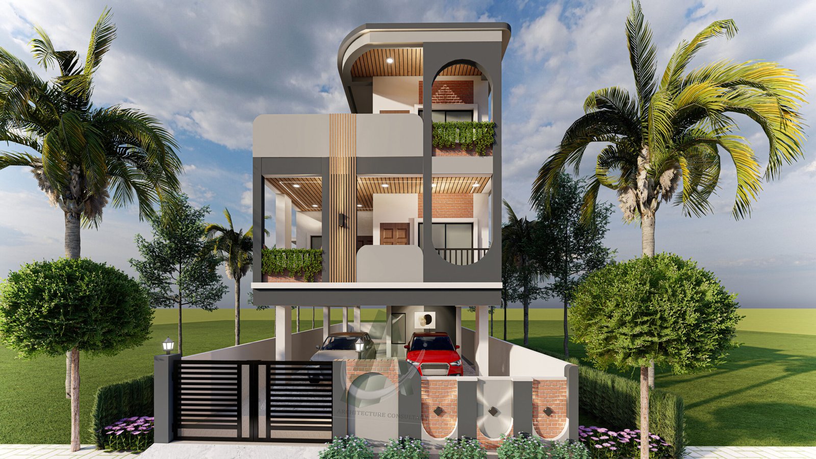 ANKUR KAPRWAN JI 3D ELEVATION R3