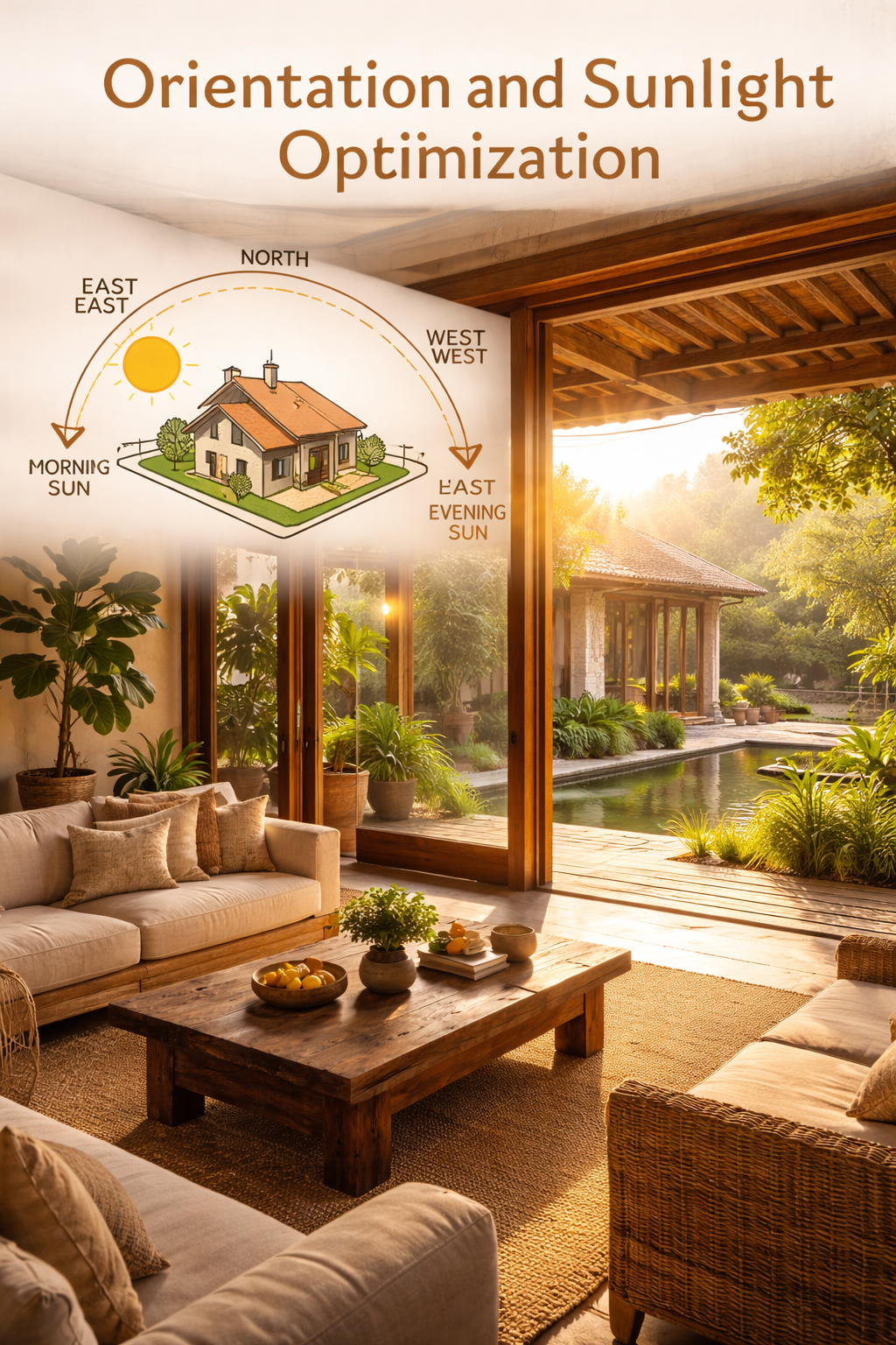 Orientation and Sunlight Optimization in Ancient Architectural Principles