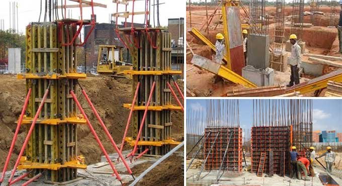 Removal of concrete formwork