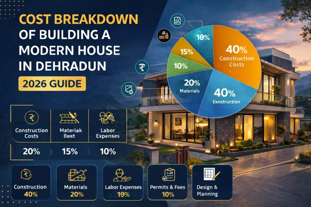 Construction Cost in Dehradun 2026: Complete House Building Cost Guide