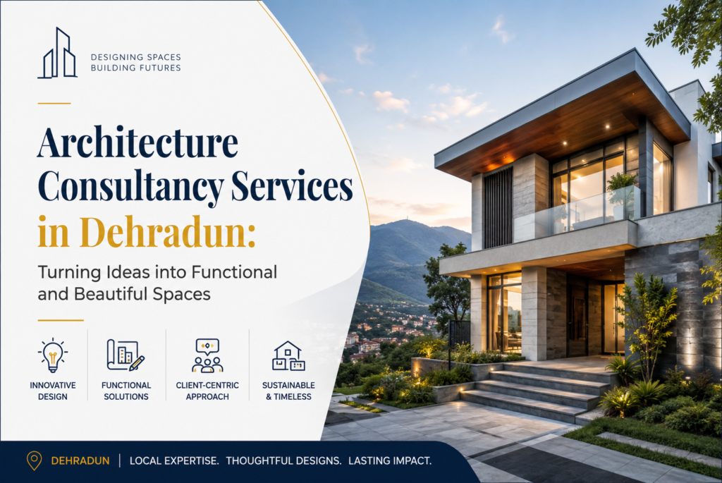 Architecture Consultancy Services in Dehradun: Turning Ideas into Functional and Beautiful Spaces