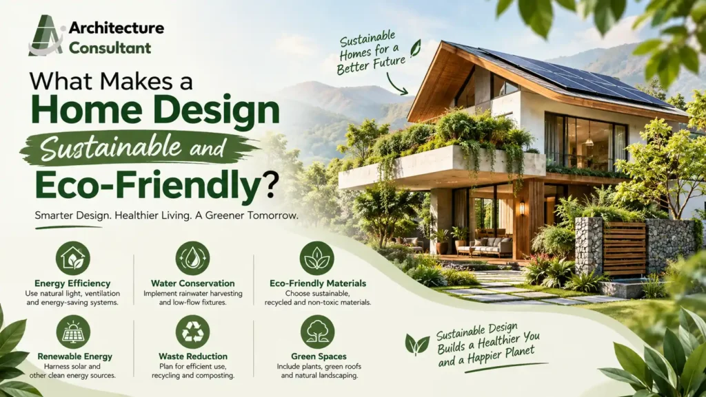 What Makes a Home Design Sustainable and Eco-Friendly?