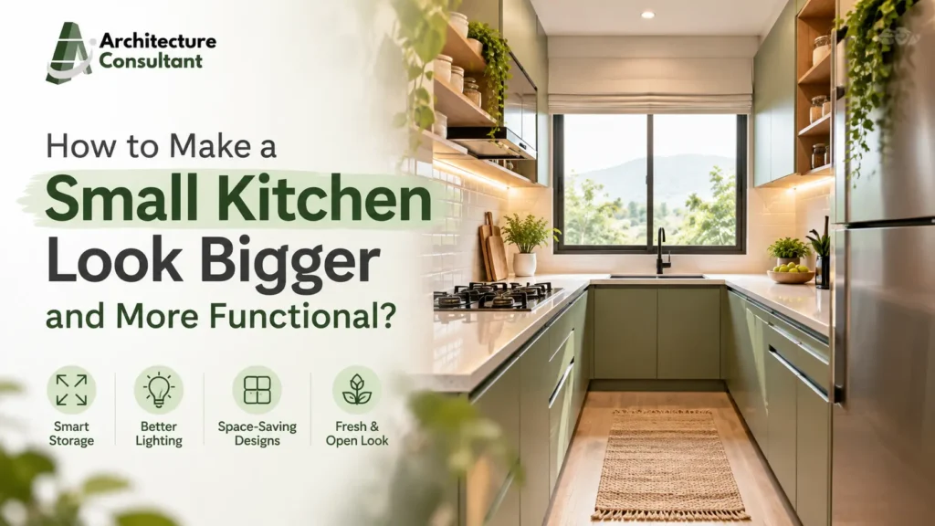 How to Make a Small Kitchen Look Bigger and More Functional?