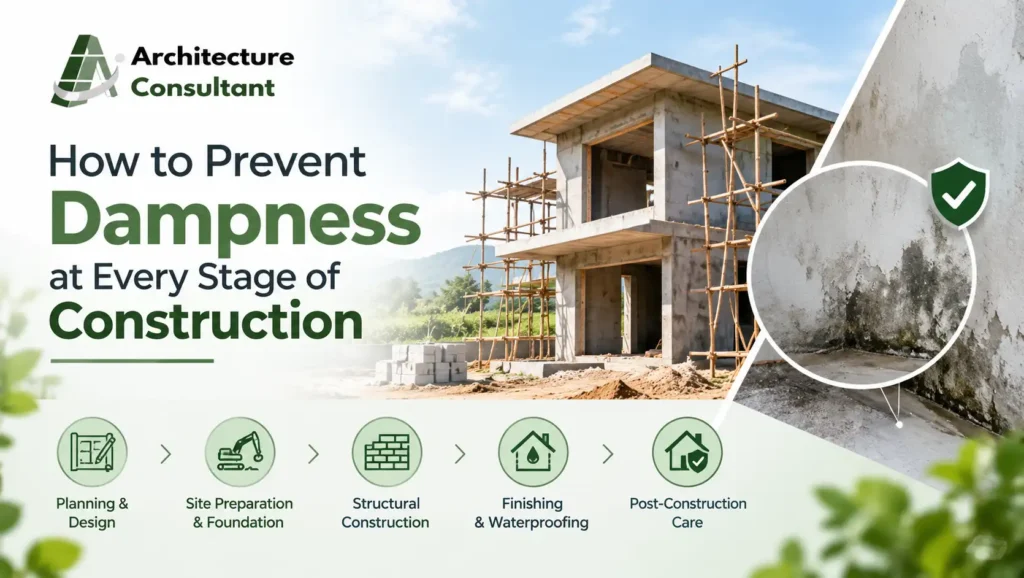 How to Prevent Dampness at Every Stage of Construction